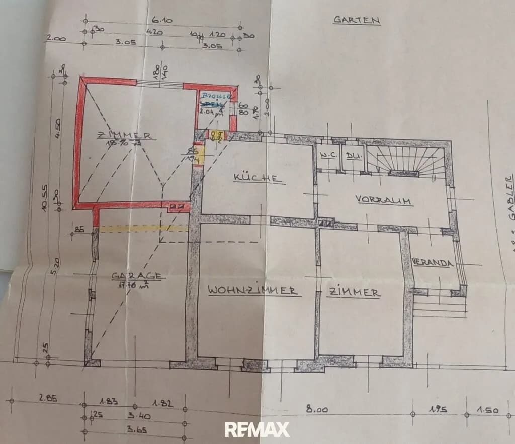 7-Zimmer-Haus kaufen in Horn – 168 m², € 218.000 – Bild 15 von 16
