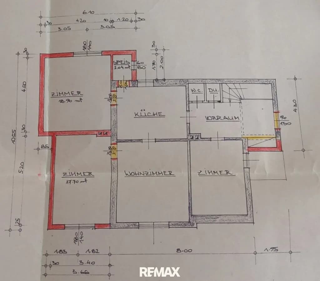 7-Zimmer-Haus kaufen in Horn – 168 m², € 218.000 – Bild 16 von 16