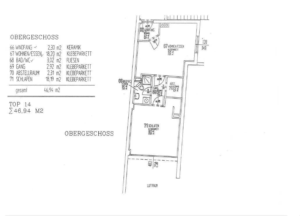 2-Zimmer-Wohnung mieten in Graz – 46,94 m², € 701 – Bild 8 von 15