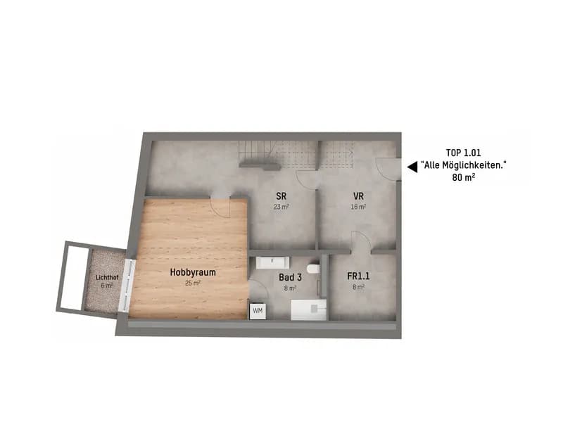 4-Zimmer-Wohnung kaufen in Wien – 113,38 m², € 899.900 – Bild 5 von 9