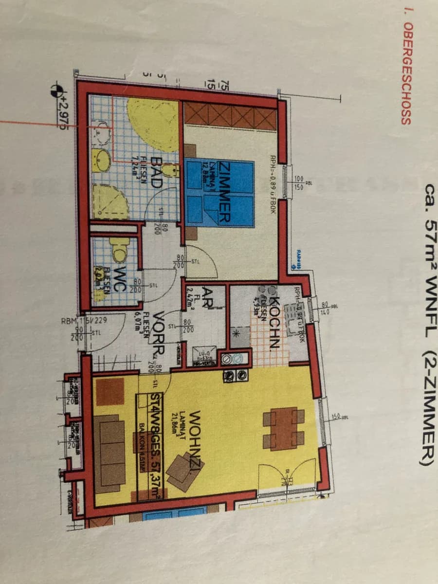 2-Zimmer-Wohnung kaufen in Mödling – 57 m², € 360.000 – Bild 8 von 8