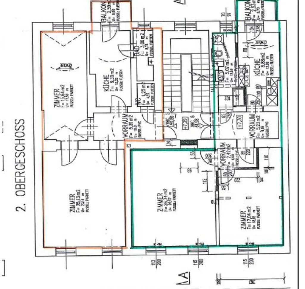 2-Zimmer-Wohnung mieten in Graz – 64 m², € 929 – Bild 2 von 8
