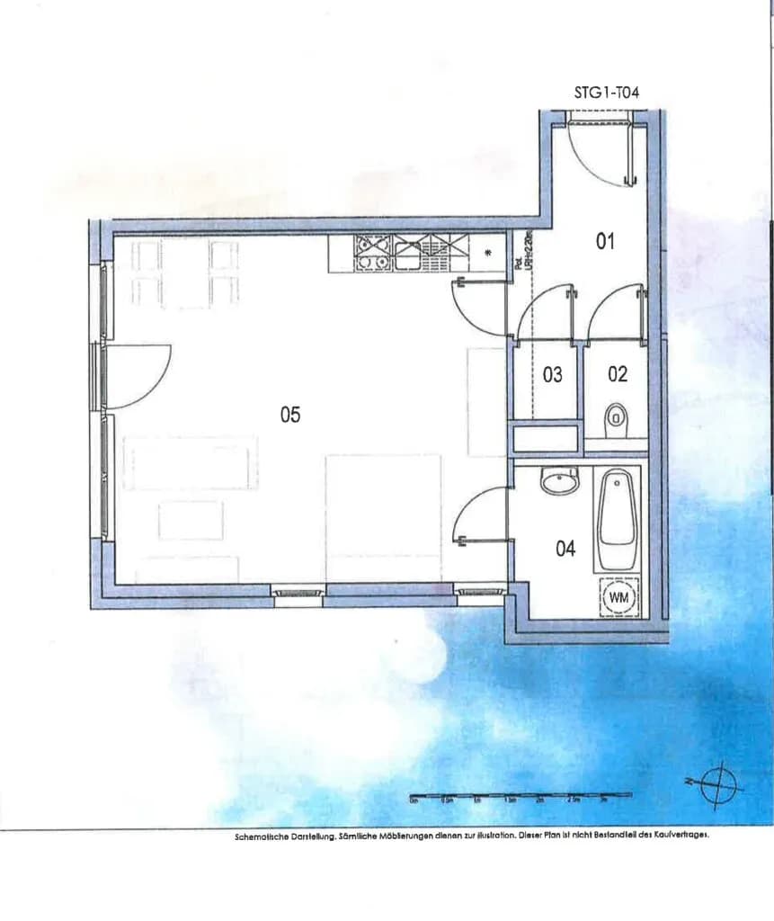 1-Zimmer-Wohnung kaufen in Wien – 47,56 m², € 250.000 – Bild 9 von 9