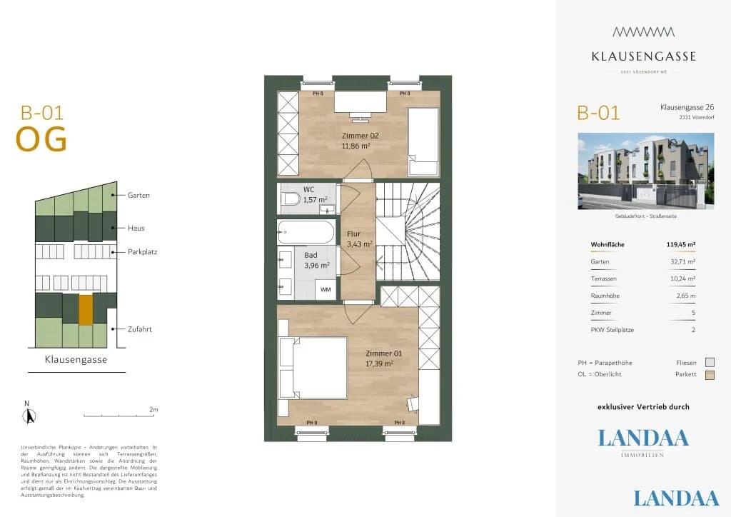 5-Zimmer-Haus kaufen in Mödling – 119,45 m², € 694.000 – Bild 21 von 22