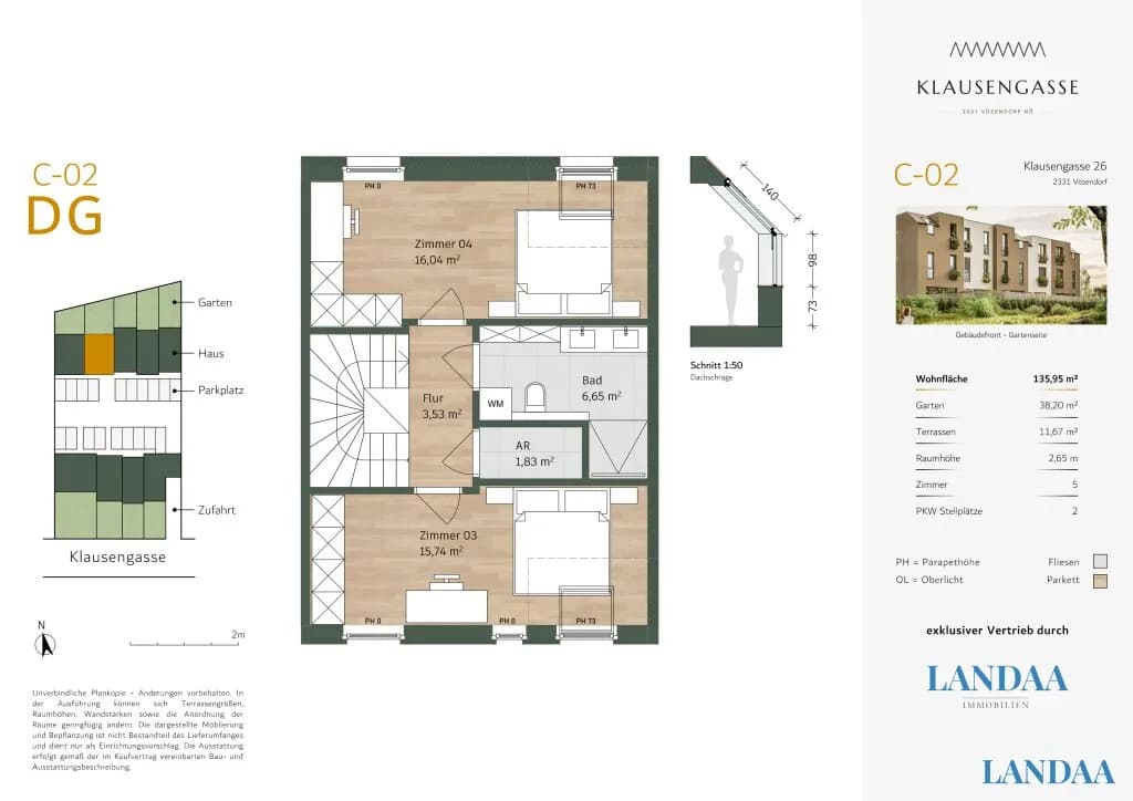 5-Zimmer-Haus kaufen in Mödling – 136,76 m², € 774.000 – Bild 22 von 22