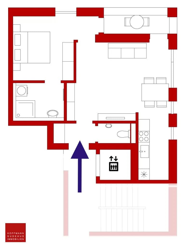 2-Zimmer-Wohnung mieten in Graz – 46,18 m², € 741 – Bild 8 von 8