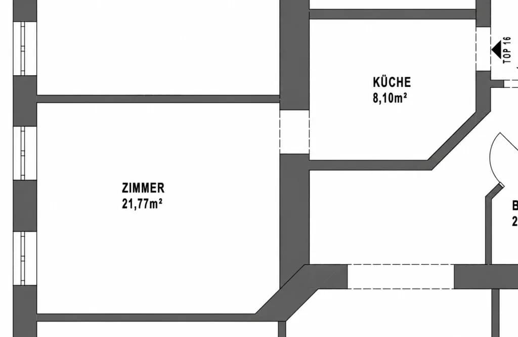 1-Zimmer-Wohnung kaufen in Wien – 30 m², € 95.000 – Bild 7 von 7