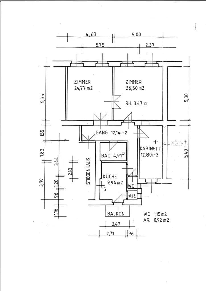 3-Zimmer-Wohnung mieten in Graz – 93,13 m², € 1.191 – Bild 23 von 23