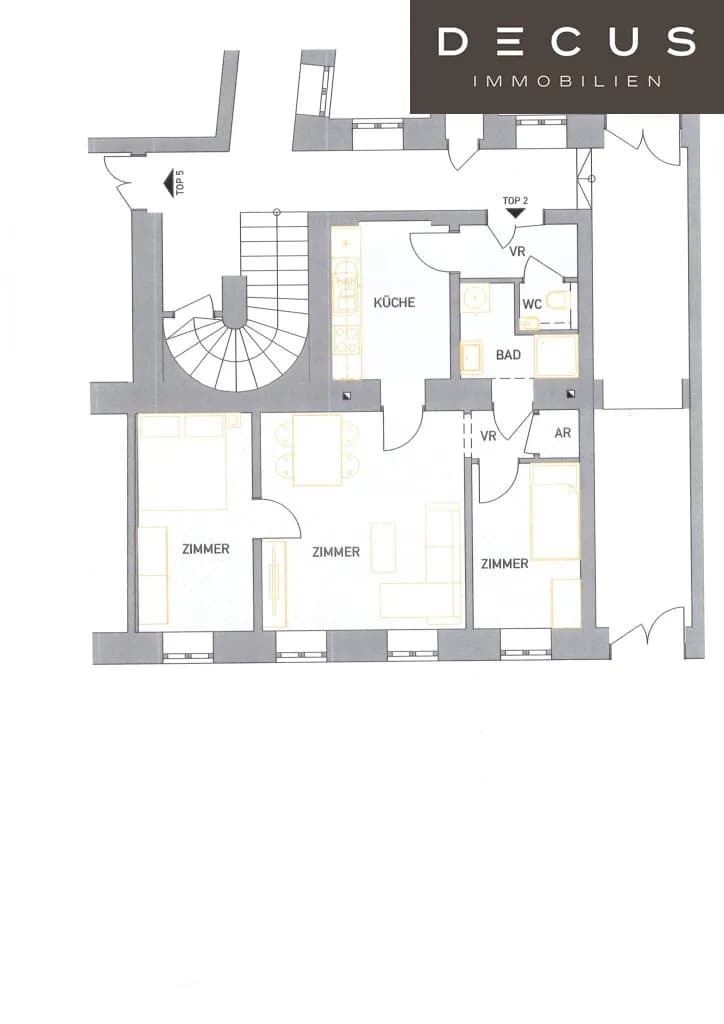3-Zimmer-Wohnung mieten in Wien – 55,78 m², € 726 – Bild 16 von 16