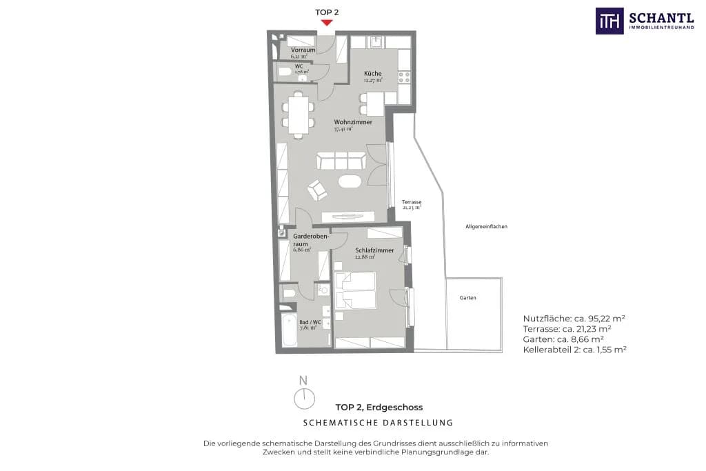 2-Zimmer-Wohnung kaufen in Wien – 95,22 m², € 850.000 – Bild 12 von 12