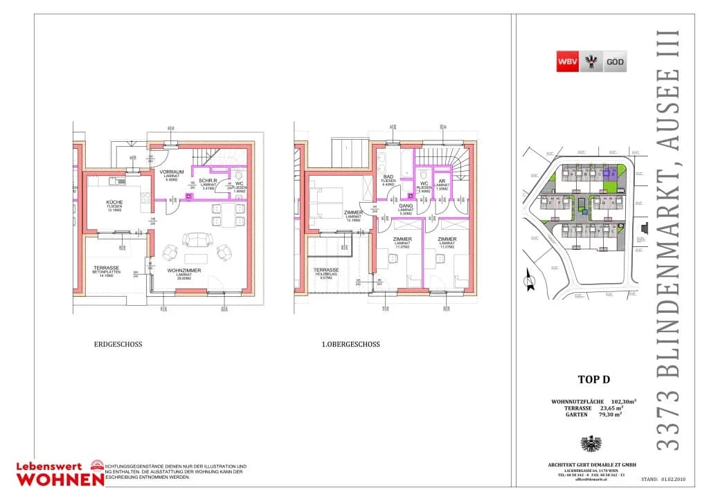 4-Zimmer-Haus mieten in Melk – 102,3 m², € 1.497 – Bild 25 von 28