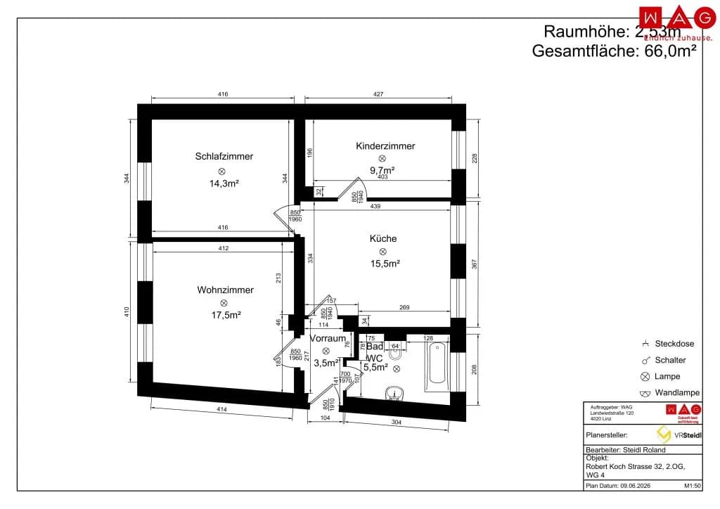 3-Zimmer-Wohnung mieten in Steyr – 69,2 m², € 602 – Bild 25 von 25