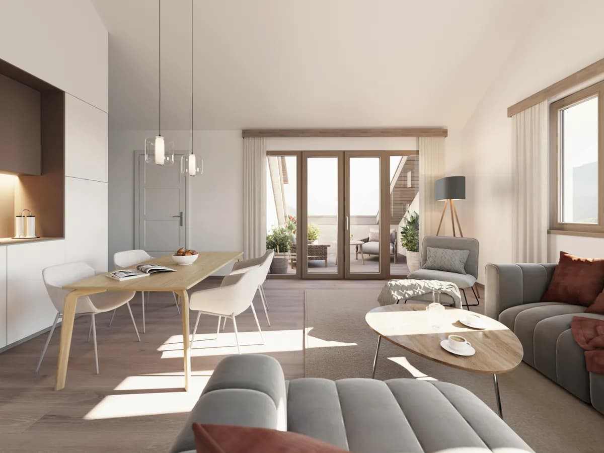 2-Zimmer-Wohnung kaufen in Hallein – 57,73 m², € 382.000 – Bild 1 von 2