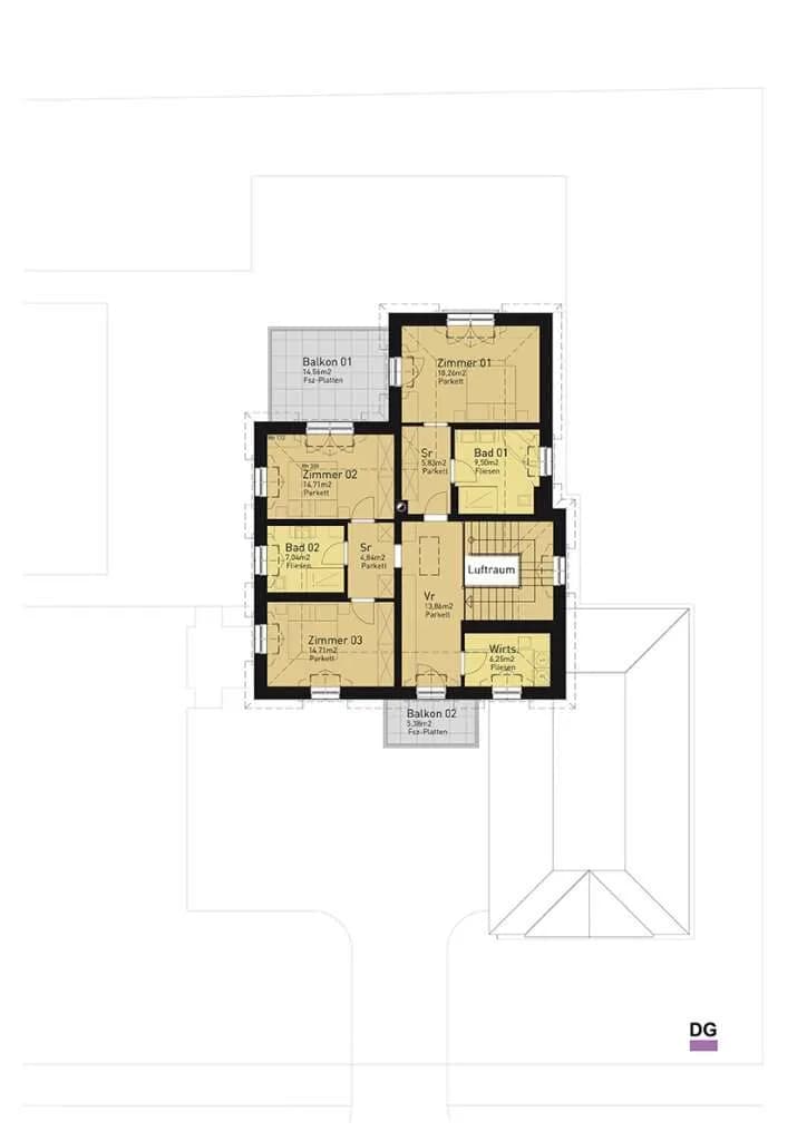 5-Zimmer-Immobilie kaufen in Baden – 195,44 m², € 3.966.000 – Bild 5 von 6