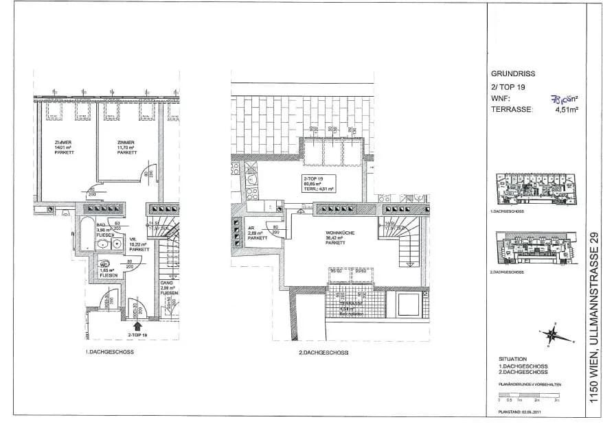3-Zimmer-Wohnung mieten in Wien – 78,05 m², € 1.419 – Bild 11 von 12
