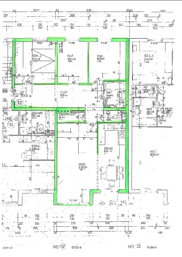 4-Zimmer-Wohnung mieten in Eferding – 87,29 m², € 757 – Bild 3 von 3