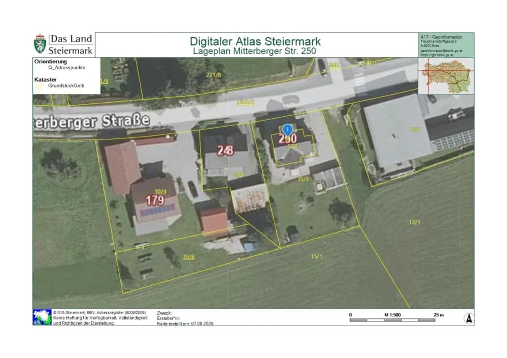 Grundstück kaufen in Liezen – 802 m² – Bild 3 von 3