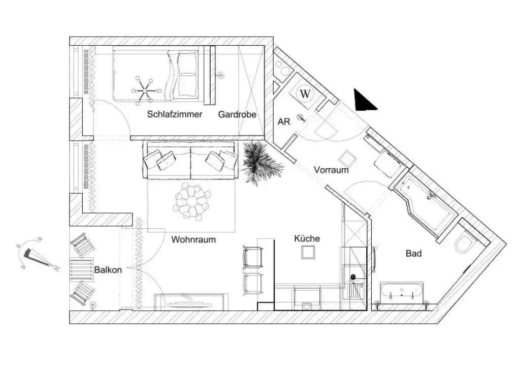 2-Zimmer-Wohnung kaufen in Wien – 44 m², € 329.000 – Bild 9 von 9