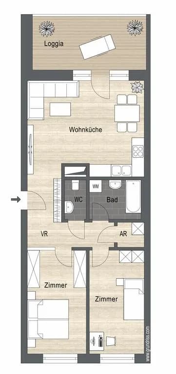 Wohnung mieten in Wien – Bild 4 von 13