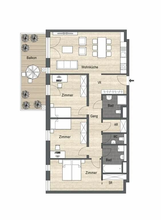 Wohnung mieten in Wien – Bild 9 von 13