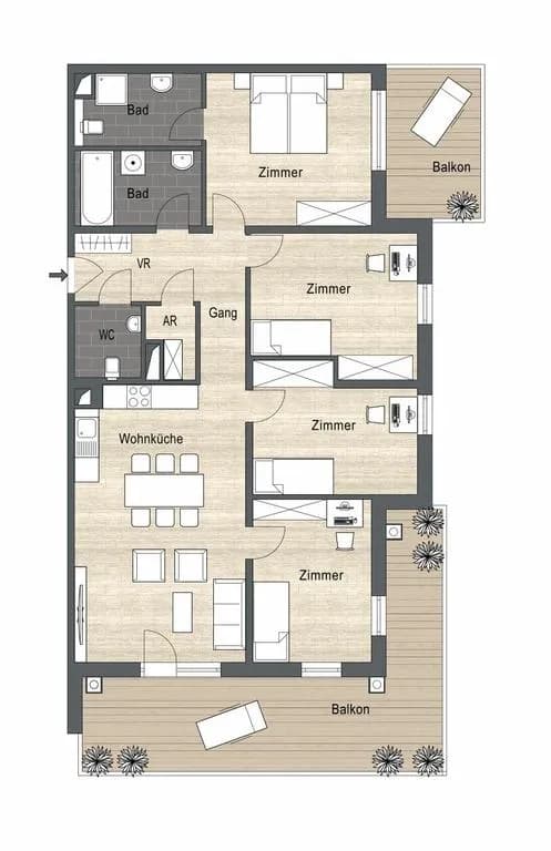Wohnung mieten in Wien – Bild 10 von 13
