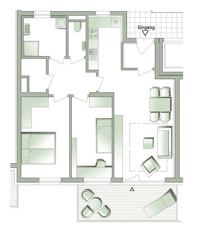 3-Zimmer-Wohnung mieten in Murtal – 72,5 m², € 502 – Bild 2 von 11