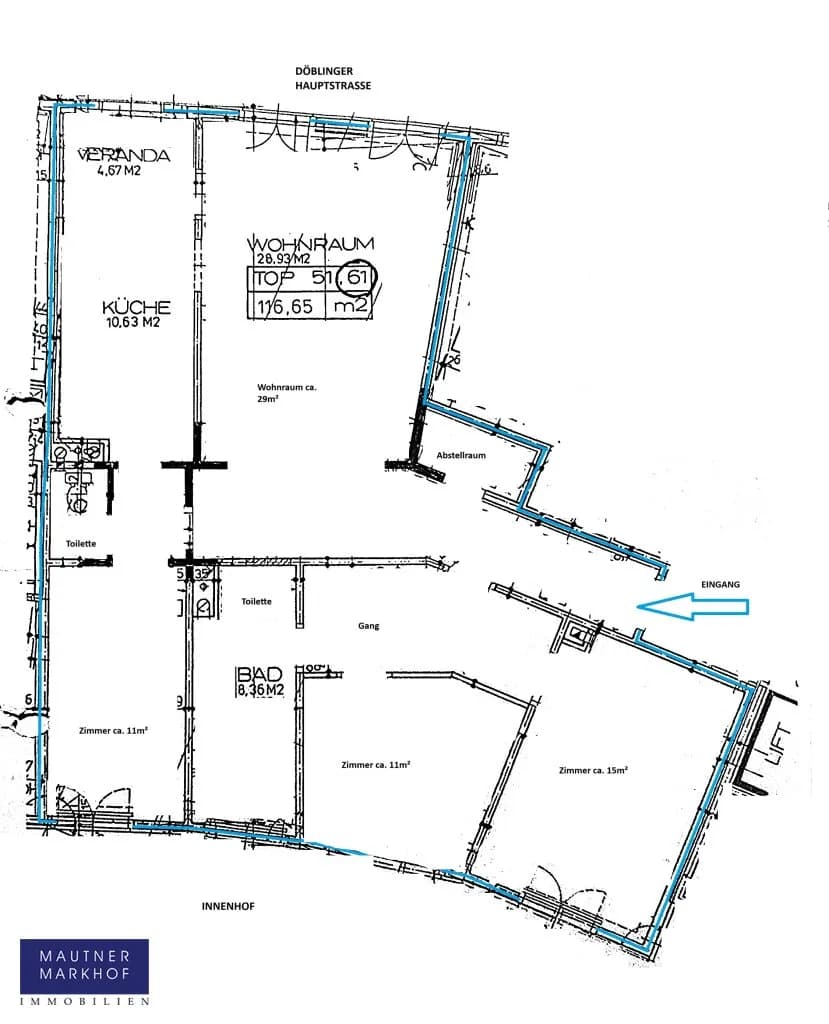Wohnung kaufen in Wien – 117 m², € 699.000 – Bild 14 von 14