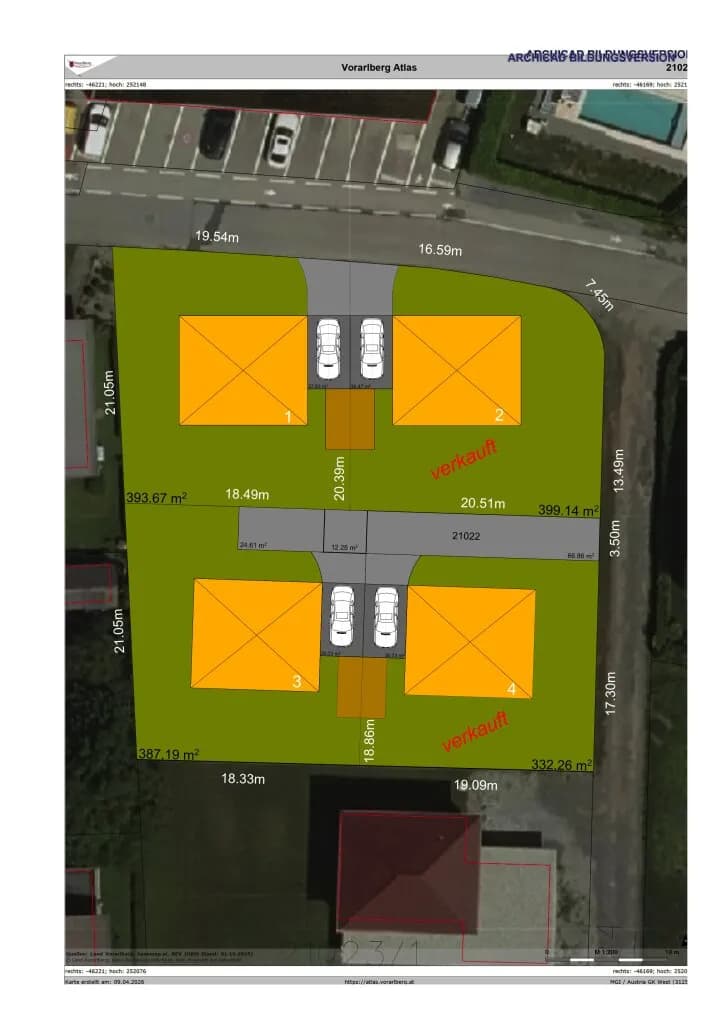 Grundstück kaufen in Dornbirn – 394 m² – Bild 9 von 13
