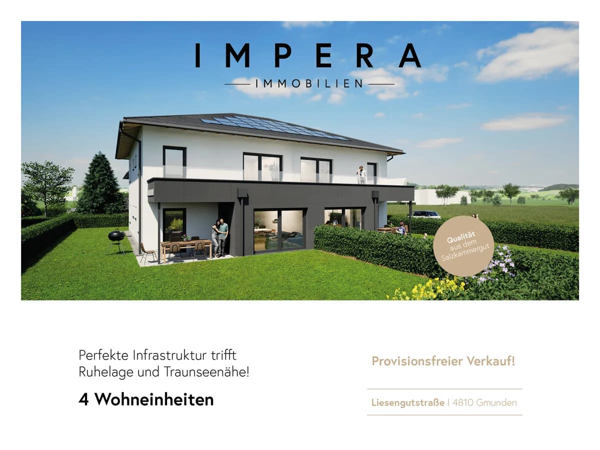 3-Zimmer-Wohnung kaufen in Gmunden – 66 m², € 365.615