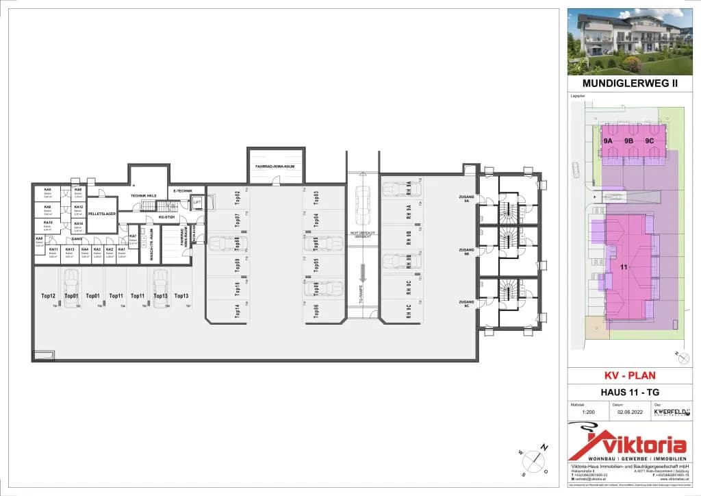 2-Zimmer-Wohnung mieten in Salzburg-Umgebung – 45,97 m², € 1.280 – Bild 3 von 4