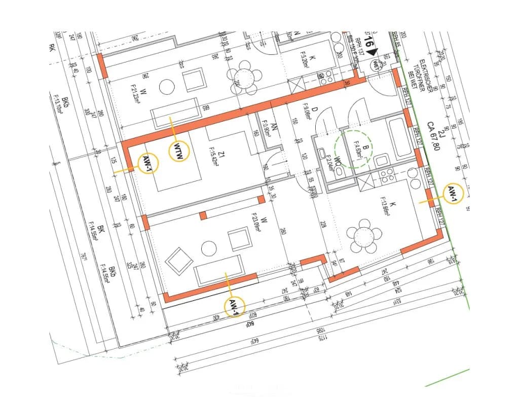 2-Zimmer-Wohnung kaufen in Graz – 69,62 m², € 244.000 – Bild 16 von 16