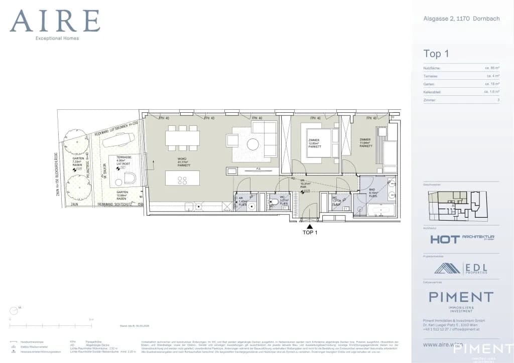 3-Zimmer-Wohnung kaufen in Wien – 86 m², € 539.000 – Bild 14 von 14