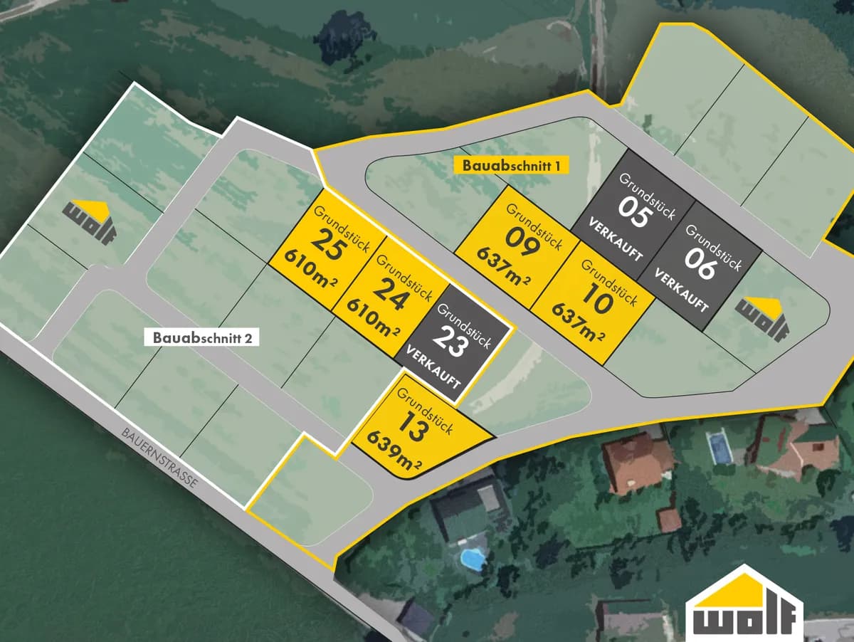 Grundstück kaufen in Gmunden – 610 m², € 107.820 – Bild 2 von 3