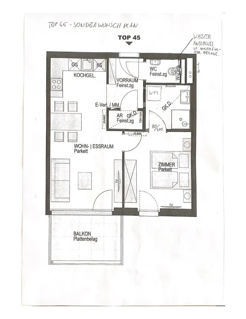2-Zimmer-Wohnung mieten in Wien – 46,03 m², € 929 – Bild 38 von 38