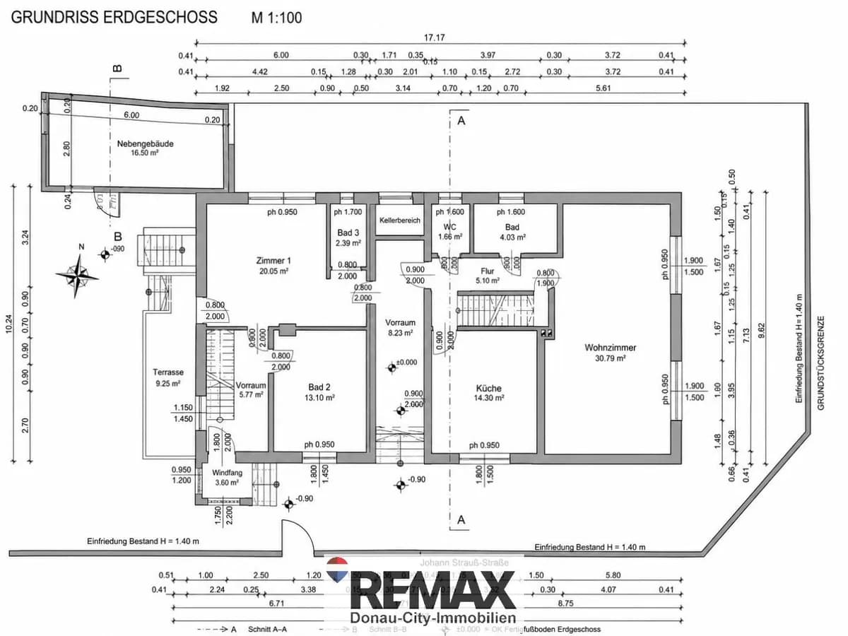 5-Zimmer-Haus kaufen in Baden – 170 m², € 470.000 – Bild 38 von 44