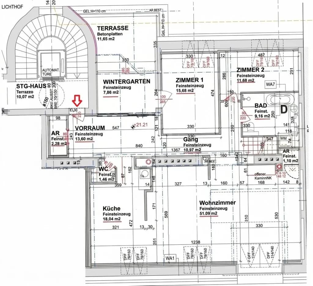 6-Zimmer-Wohnung kaufen in Wien – 211,24 m², € 2.200.000 – Bild 20 von 21