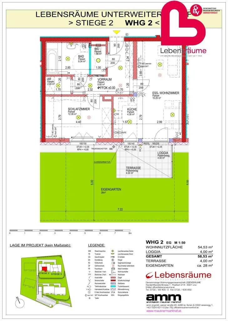 2-Zimmer-Wohnung mieten in Freistadt – 58,53 m², € 627 – Bild 4 von 5