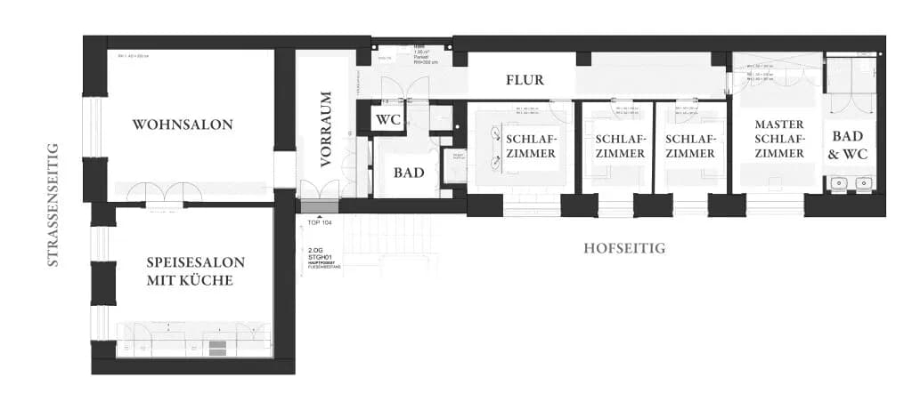 5-Zimmer-Wohnung mieten in Wien – 164 m², € 4.866 – Bild 5 von 19