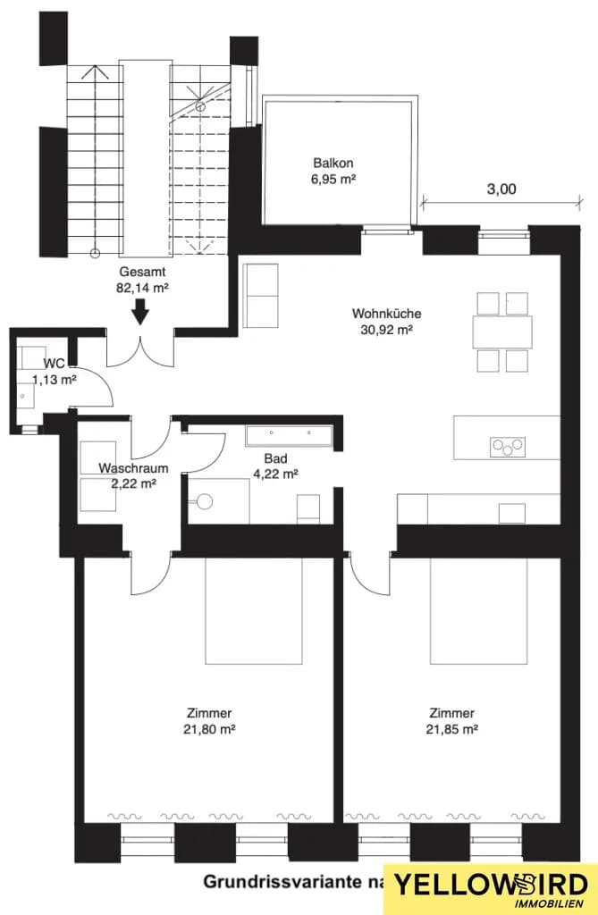 3-Zimmer-Wohnung kaufen in Wien – 80,03 m², € 549.000 – Bild 11 von 12