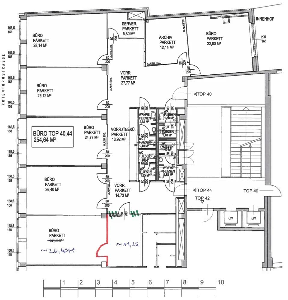 Gewerbeimmobilie mieten in Wien – 679 m², € 21 – Bild 11 von 12