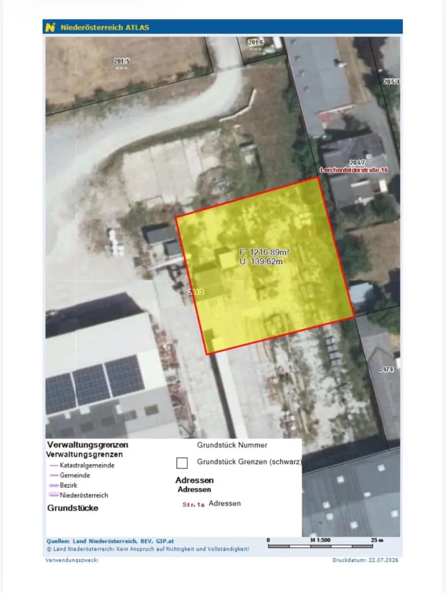 Immobilie mieten in Krems an der Donau – 1 217 m², € 1.500