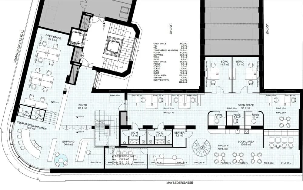 Gewerbeimmobilie mieten in Wien – 638 m², € 23 – Bild 13 von 13
