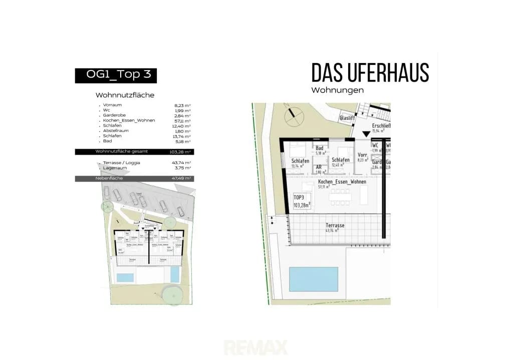3-Zimmer-Wohnung kaufen in Krems Land – 103,28 m², € 630.000 – Bild 5 von 5