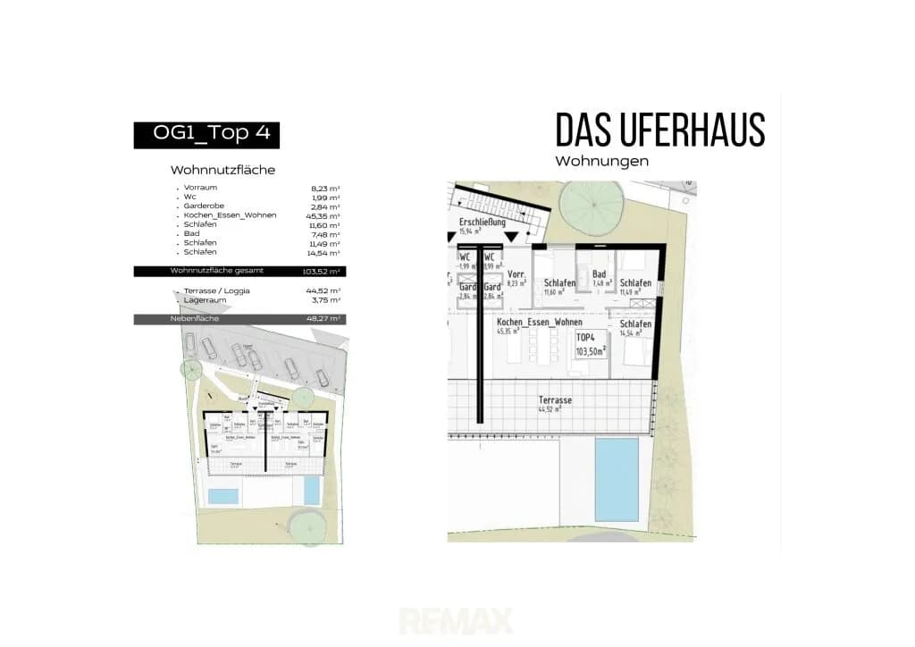4-Zimmer-Wohnung kaufen in Krems Land – 103,5 m², € 630.000 – Bild 5 von 5