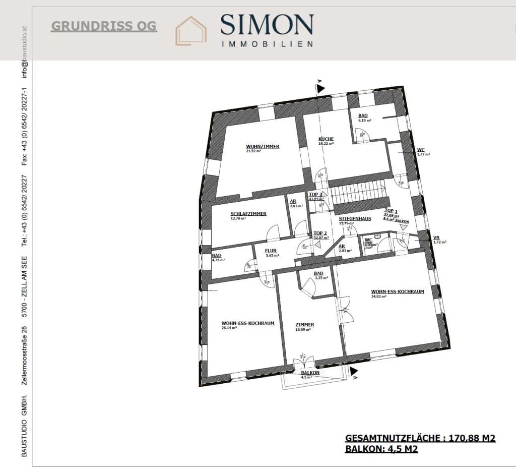 Gewerbeimmobilie kaufen in Zell am See – 411 m², € 2.500.000 – Bild 35 von 38