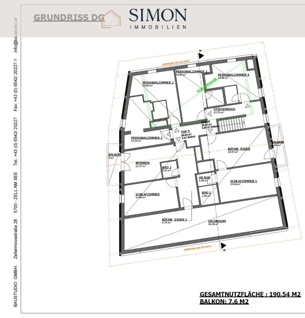 Gewerbeimmobilie kaufen in Zell am See – 411 m², € 2.500.000 – Bild 36 von 38