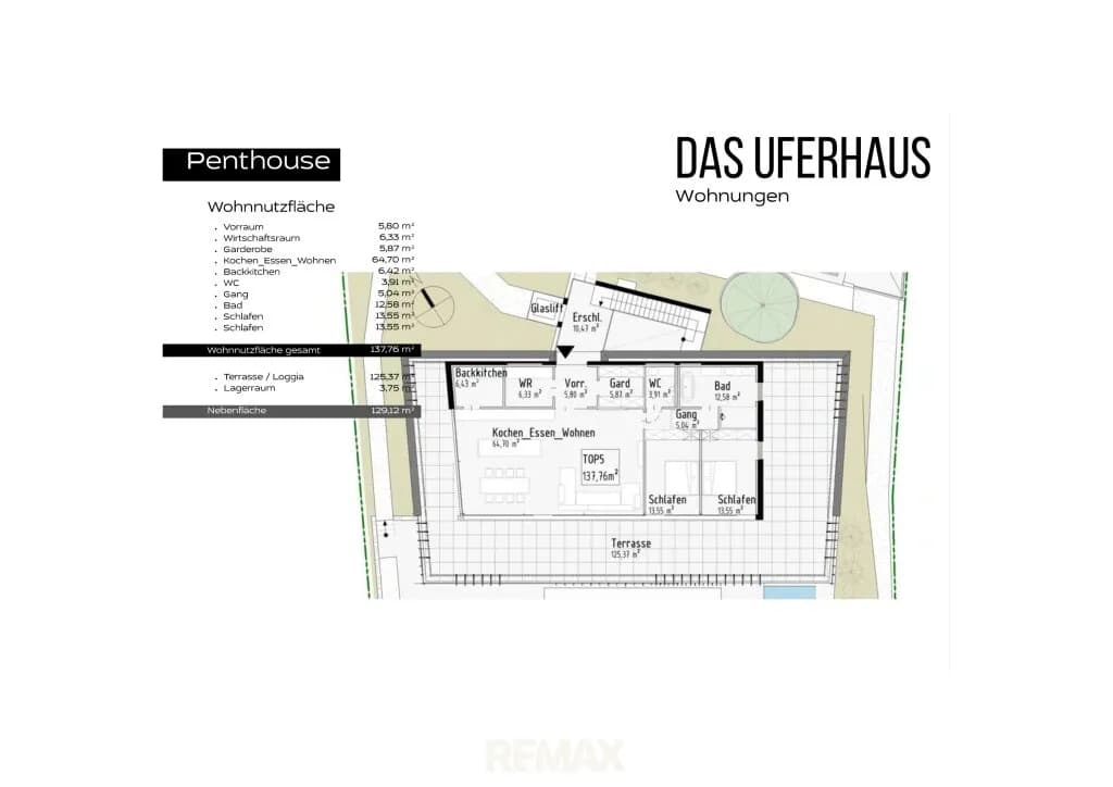 3-Zimmer-Wohnung kaufen in Krems Land – 137,76 m², € 990.000 – Bild 5 von 5