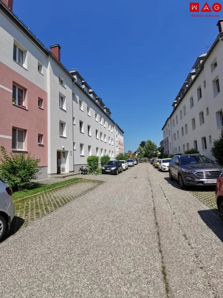 2-Zimmer-Wohnung mieten in Braunau am Inn – 51,93 m², € 391 – Bild 1 von 5