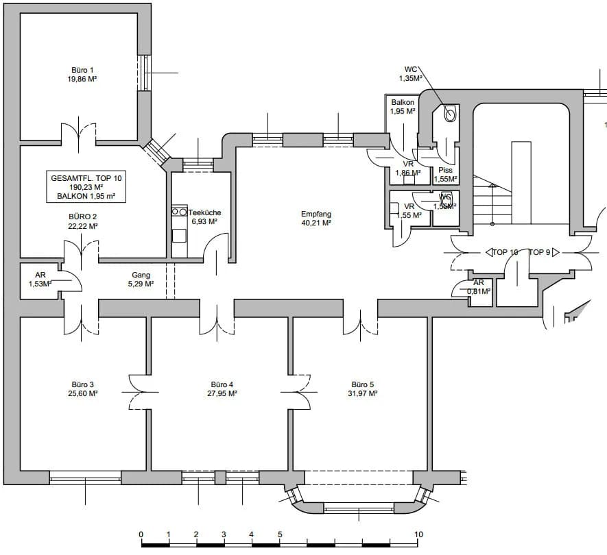 Gewerbeimmobilie mieten in Wien – 190 m², € 19 – Bild 14 von 14
