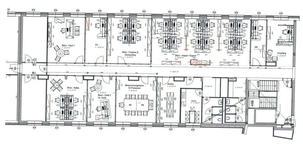 Gewerbeimmobilie mieten in Wien – 714 m², € 18 – Bild 26 von 27